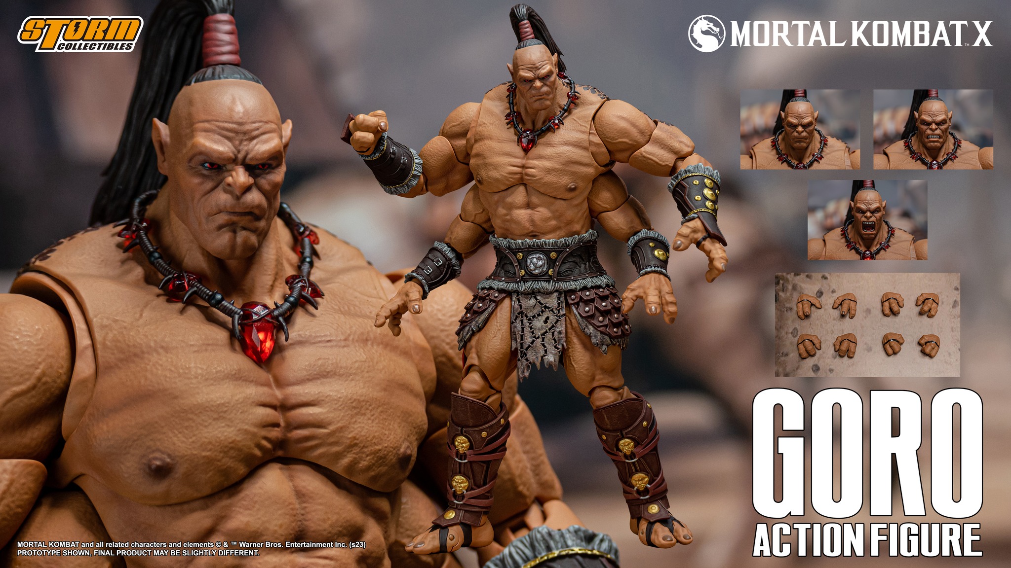 [พร้อมส่ง ]Storm Toys DCMK18 1/12 : Goro