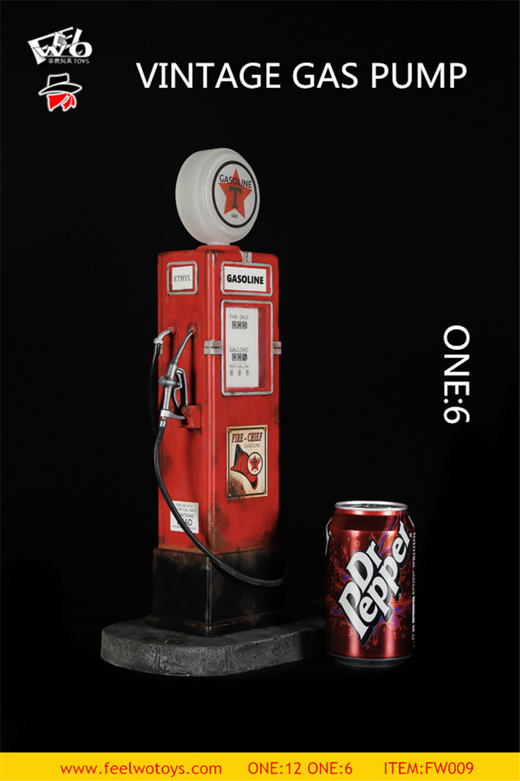 [สั่งจอง]FEELWOTOYS： 1/6, 1/12 scale vintage gas pump