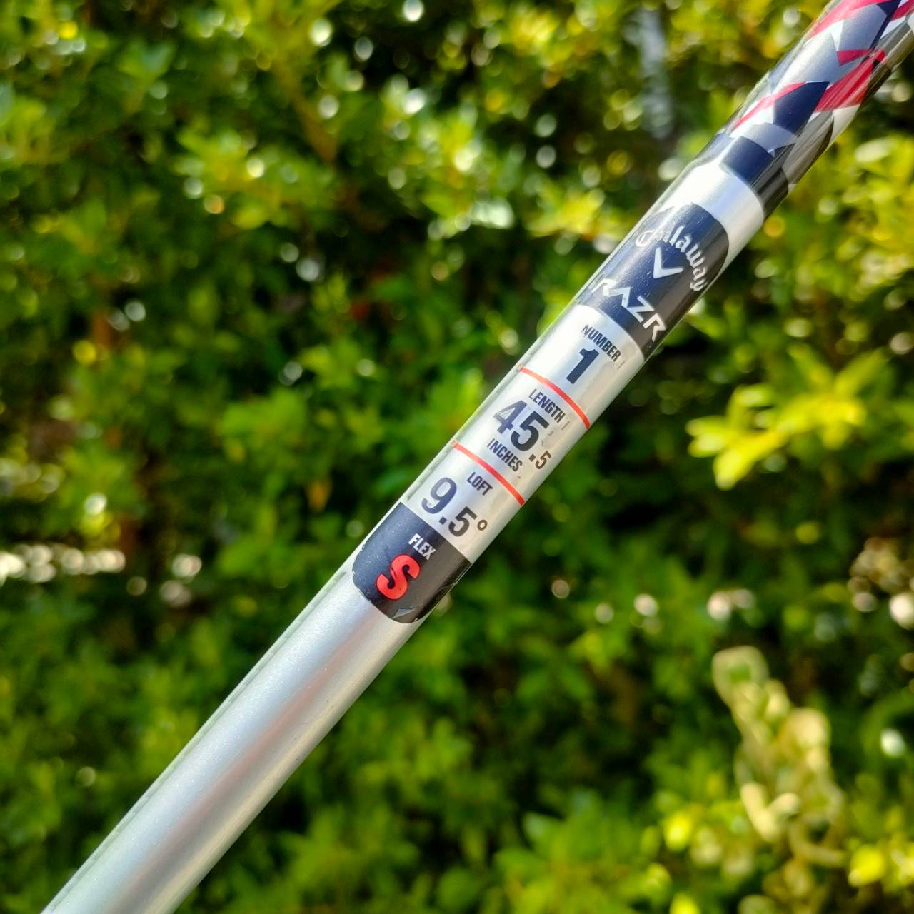 DRIVER CALLAWAY RAZR X BLACK องศา 9.5 ก้าน CALLAWAY RAZR SERIES FLEX S วัสดุ ผสมเคฟล่า ออกแบบได้ดีที่สุดในซีรี่ RAZR!! รูปทรงดุดัน หัวนี้เป็นหัวที่น่าตีมาก ตีไกล ไม้กอล์ฟมือสอง ของแท้ BY NakaraLuxurious