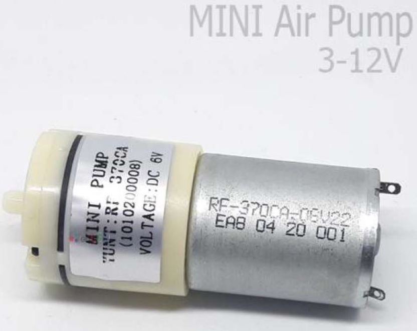 ปั๊มน้ำขนาดเล็ก ปั้มลม 370 Micro vacuum pump pressure air pump DC 3V 3.7V 4.5V 5V