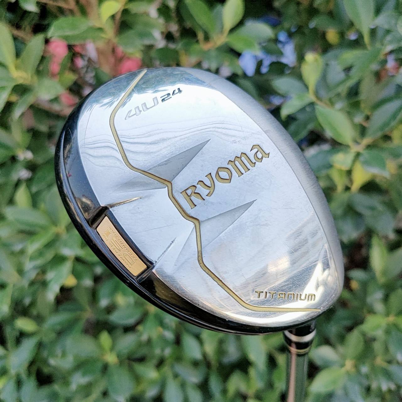 HYBRID 4 RYOMA TITANIUM องศา 24 ก้าน TOUR AD FLEX R ก้านสุดพรีเมี่ยม เสียงใส ฟีลลิ่งเลิศ เป็นไฮบริดที่ดีที่สุดตั้งแต่ลองตีมาครับ