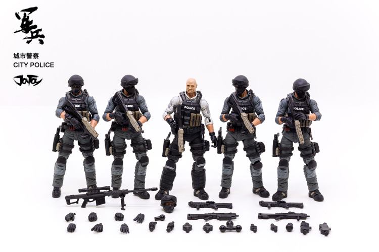 [สั่งจอง]JOYTOY：1/18 JTUS005 Urban Police Riot Prevention Police Force