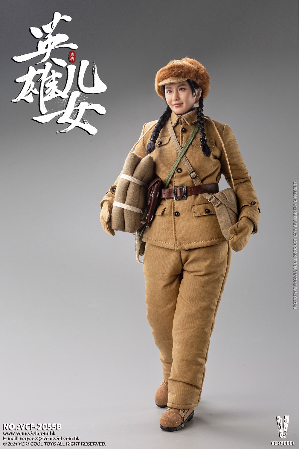 [สั่งจอง] VERYCOOL 1/6 Chinese People's Volunteer Army Heroic sons and daughters “Xiu Mei”