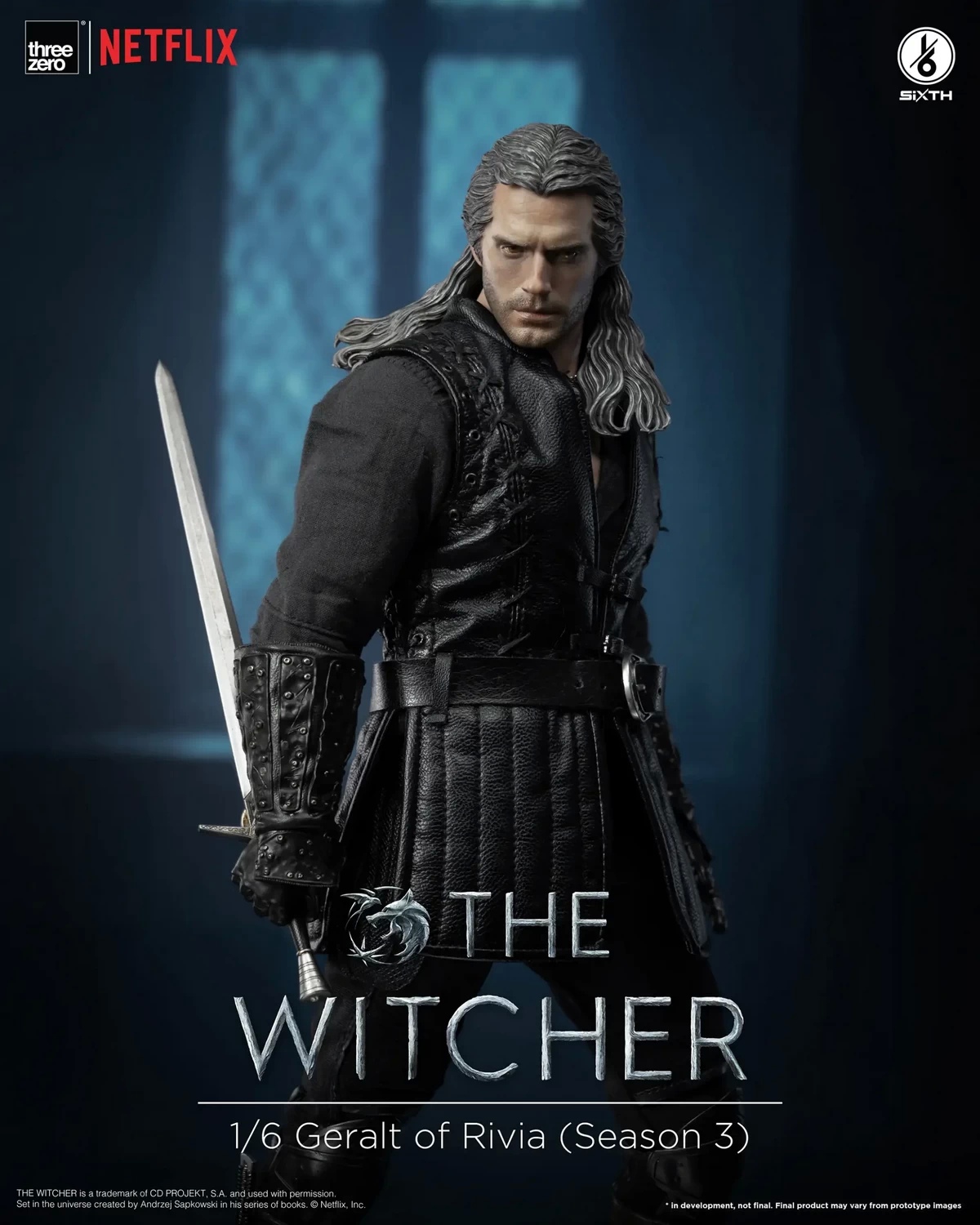 [สั่งจอง] Threezero 3Z05320W0 1/6 : Netflix The Witcher - Geralt of Rivia (Season 3)