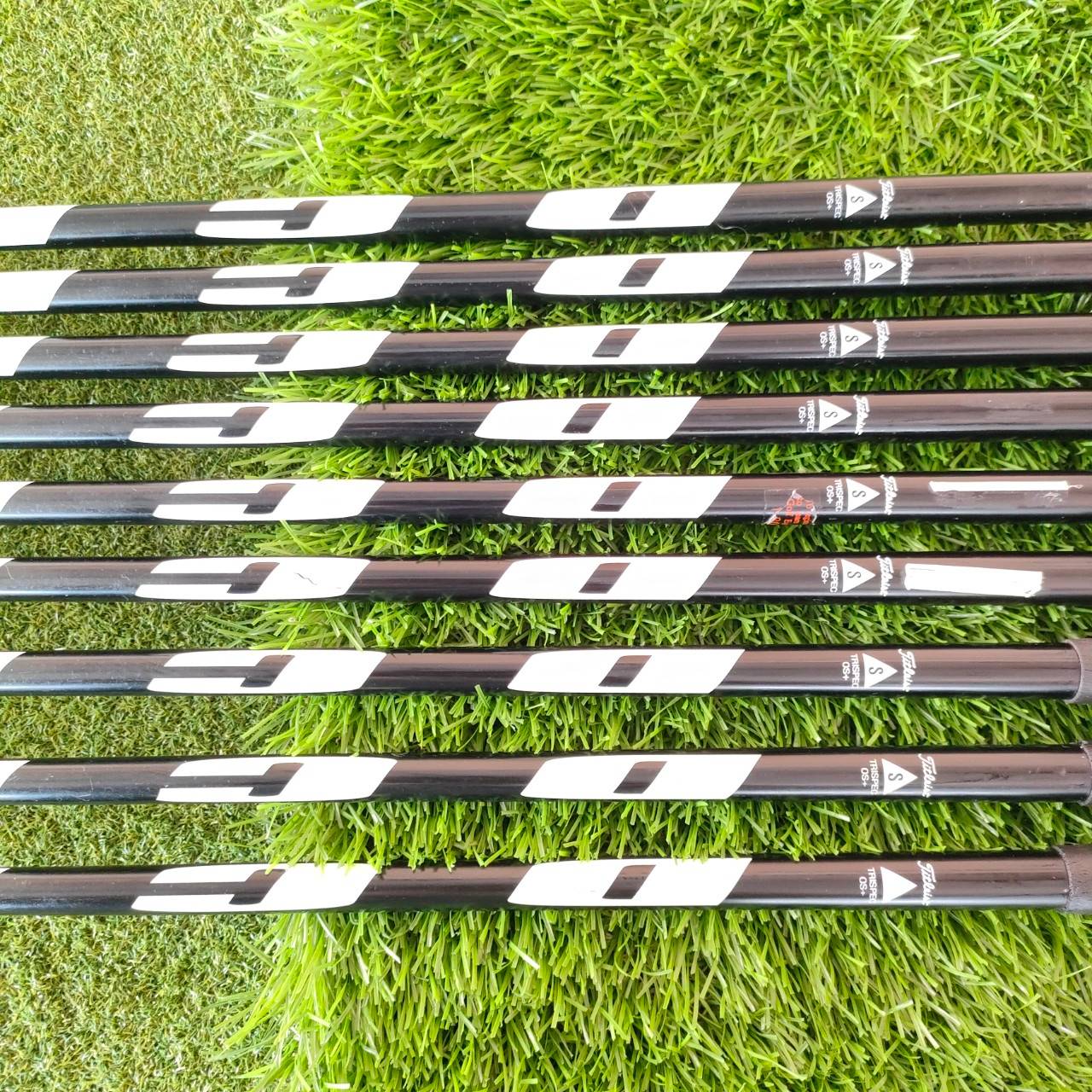 ชุดเหล็ก TITLELIST OVERSIZE DCI มีเหล็ก 3-9 PW SW ได้ทั้งหมด 9 ชิ้น ก้าน TITLELIST TRISPEC OS+ FLEX S ใบใหญ่ตีง่าย รุ่นดังมากๆของ Titleist