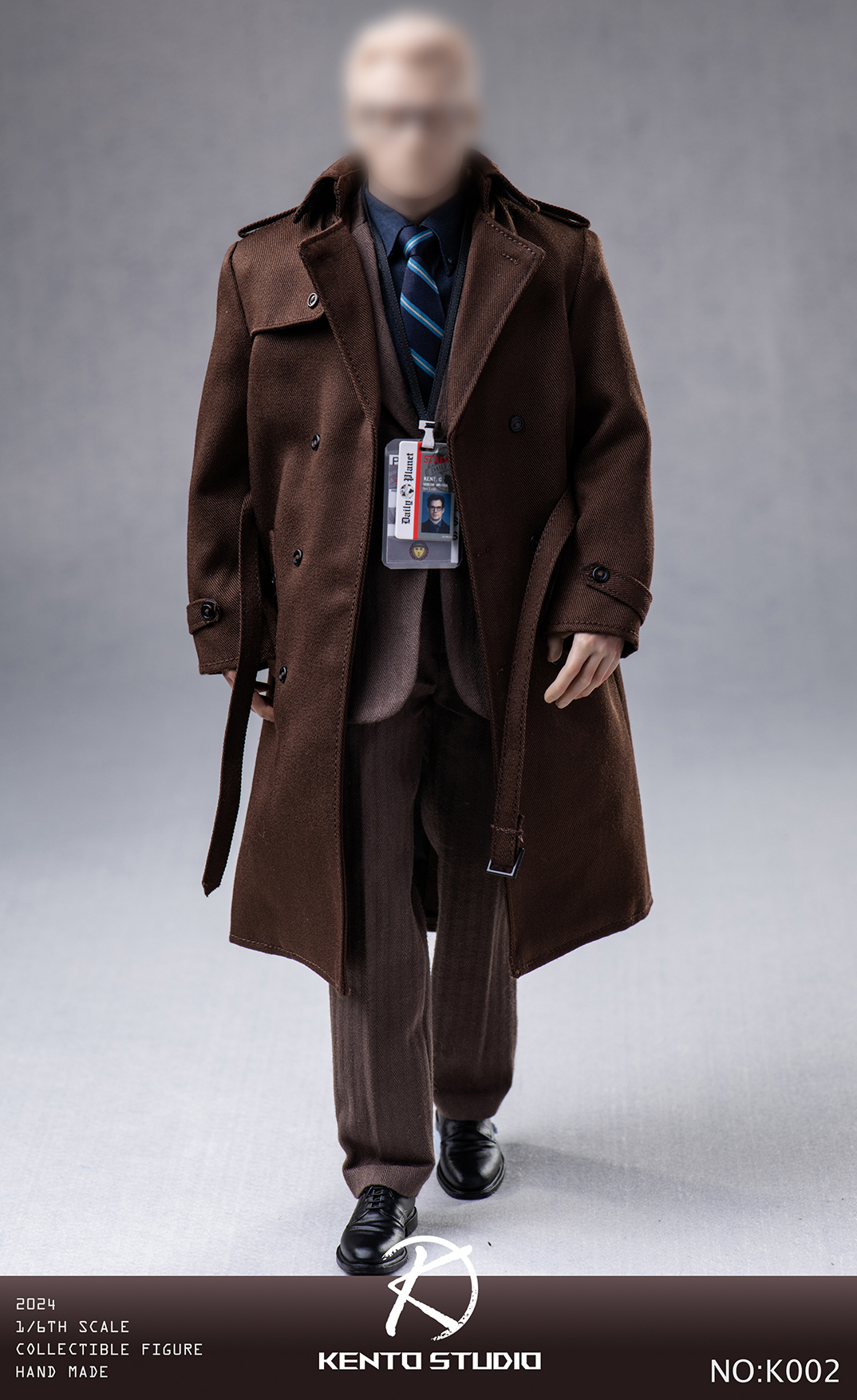 [สั่งจอง]Kento Studio K002 1/6 : Journalist coat set Men's Suit Set with body