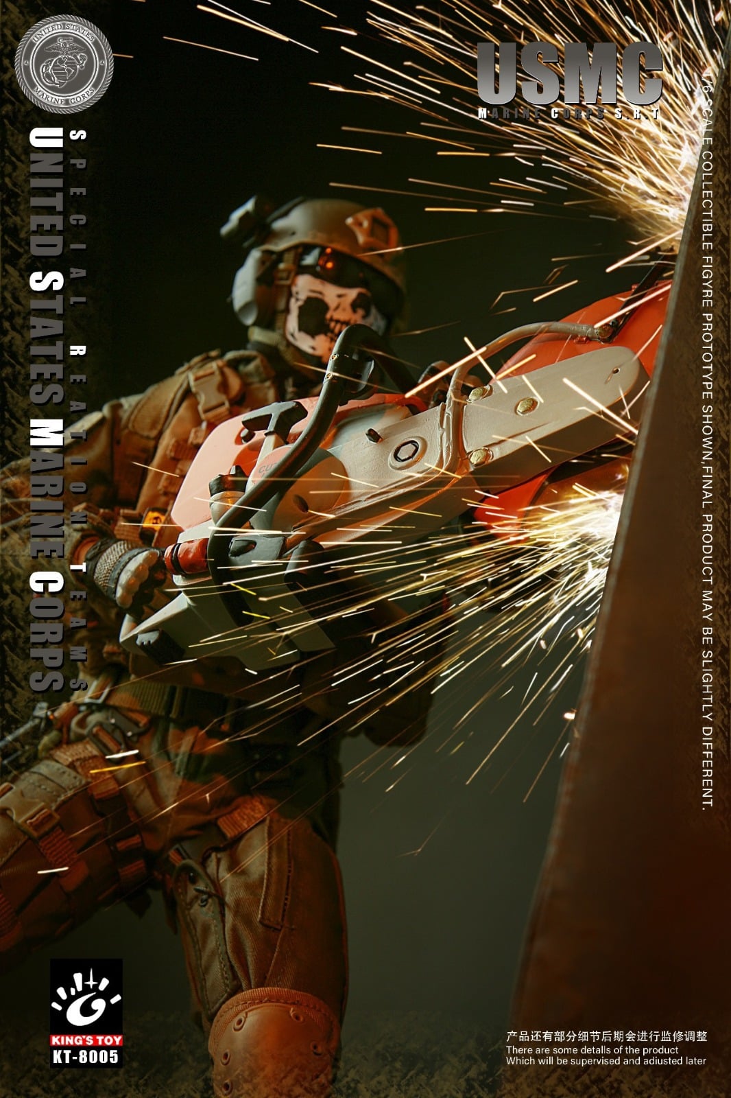 [สั่งจอง]KING'S TOY KT-8005 1/6 : USMC SRT U.S. Marine Corps - Special Response Team