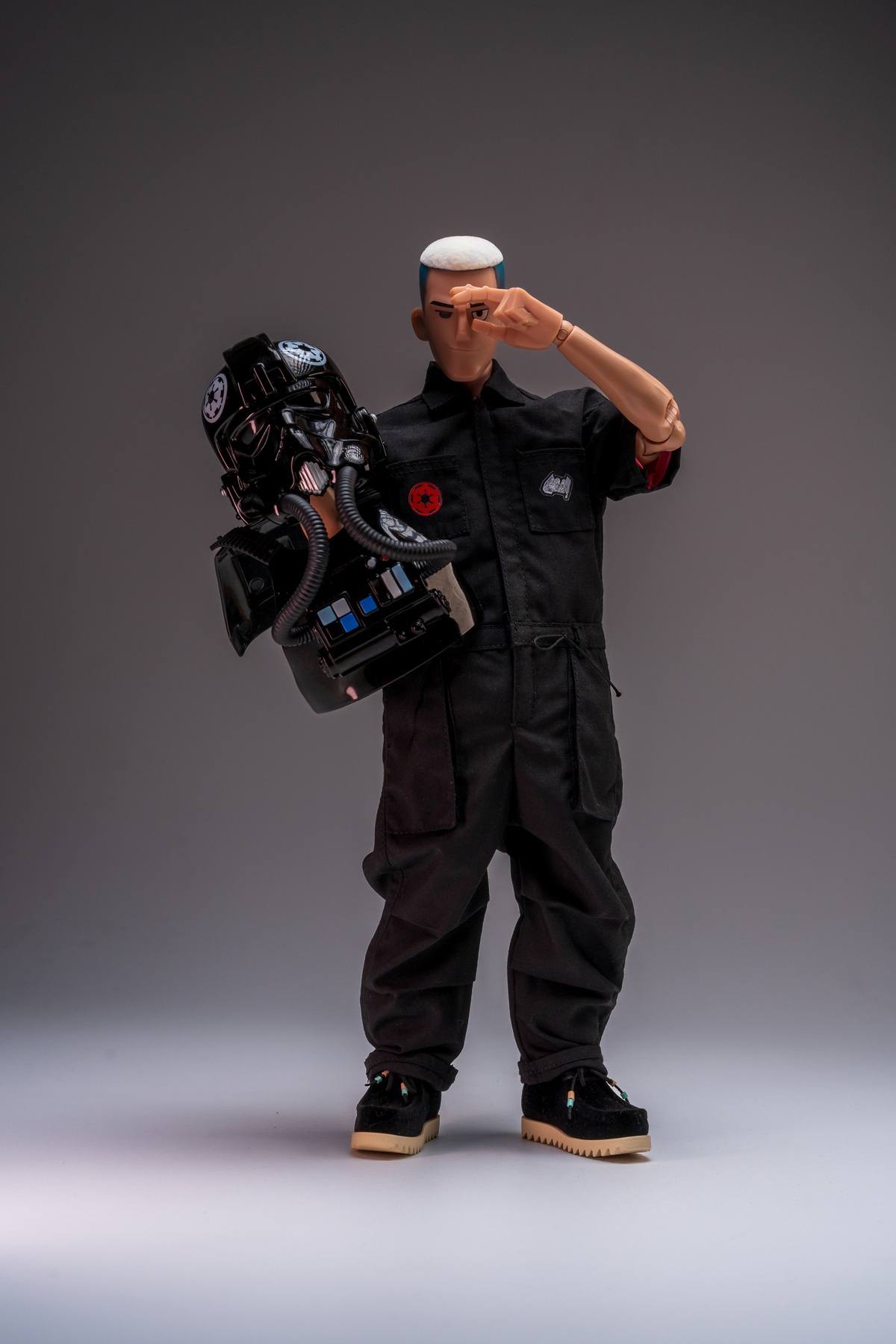 สั่งจอง]trickyMan12 1/6 : STOPWARS Pt.14 TIE TROOPER - Toxtoysshop