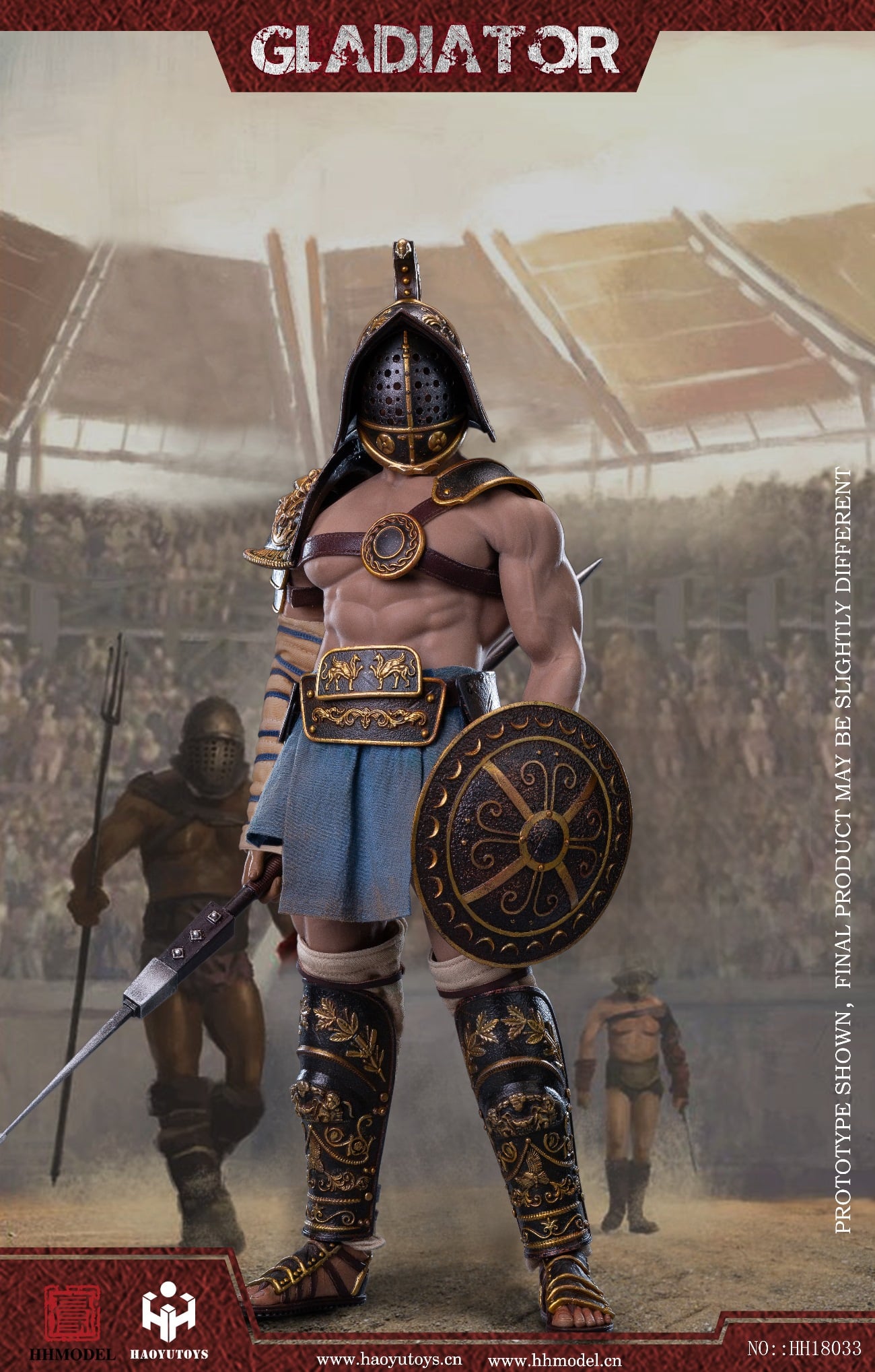 [สั่งจอง]HHMODEL x HAOYUTOYS HH18033 1/6 : Imperial Army Hunting Ground Fighter- Hoplomachus