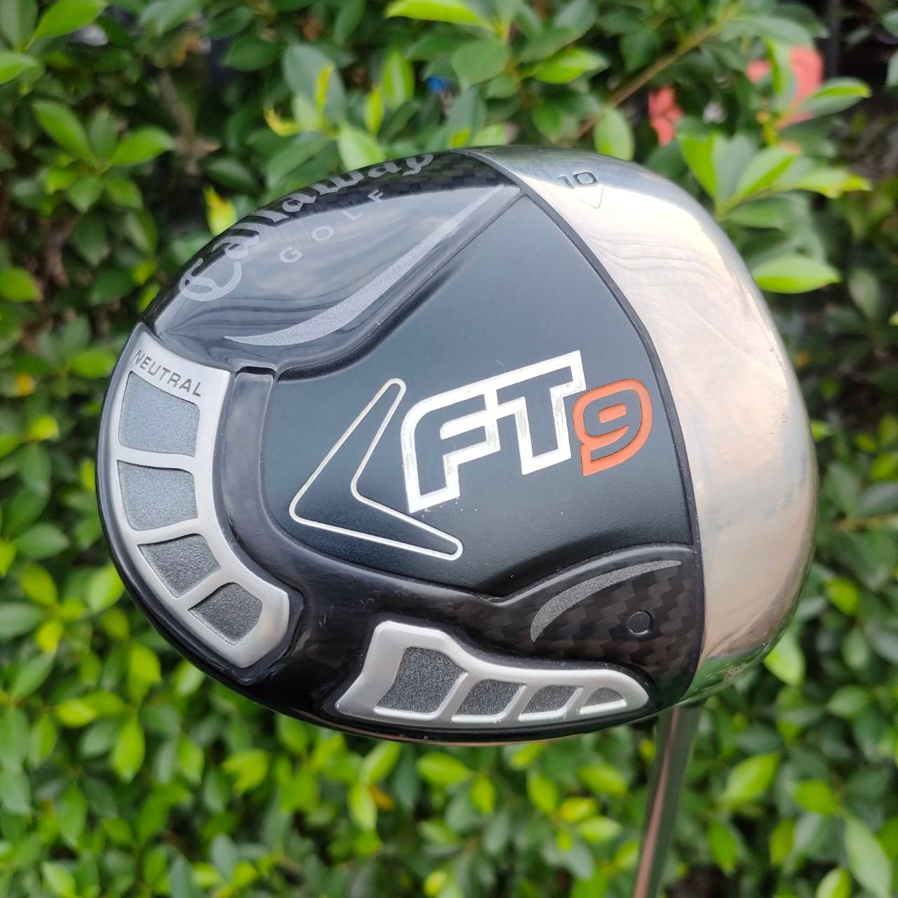 DRIVER CALLAWAY FT9 องศา 9 ก้าน SPEED AXIS FLEX R รุ่นนี้หน้าเด้ง กระดองผสมเคฟล่า เบา ชดเชยสูง ก้าน 50 กรัม ตีสบาย ระยะดีมากๆ