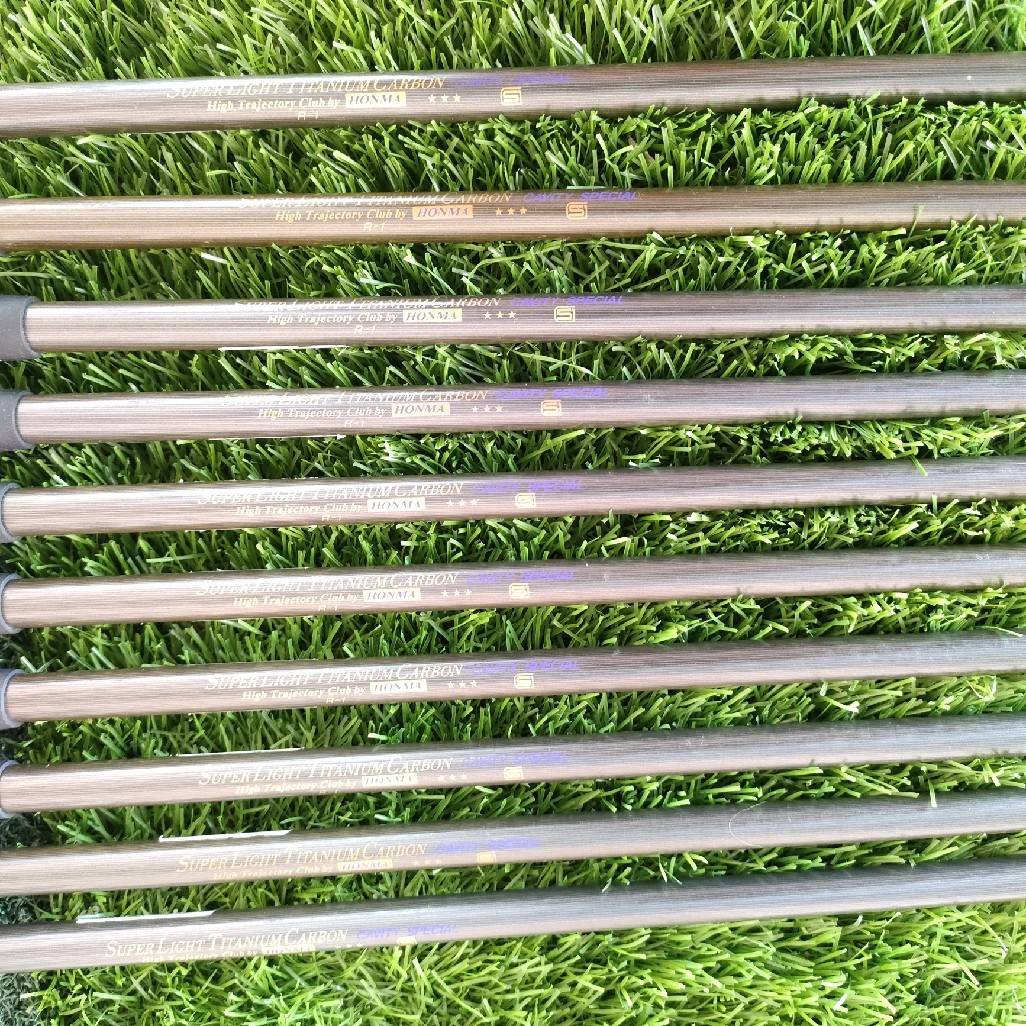 ชุดเหล็ก HONMA NEW-LB300 CAVITY BACK มีเหล็ก 3-11 SW ชุดใหญ่ ได้ทั้งหมด 10 ชิ้น *** ก้านพรีเมี่ยมระดับ 3 ดาว *** สุดยอดก้านครับ SUPER LIGHT TITANIUM CARBON FLEX R ตีง่าย และตีดีมากๆ ก้านดีมาก พรีเมี่ยม JAPAN