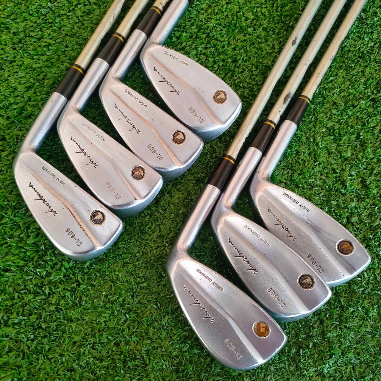 ชุดเหล็ก HONMA CL608 มีเหล็ก 5-10 11 ก้านกราไฟต์ HIRO HONMA แท้สุดยอดเหล็ก FORGED JAPAN SAKATA ไม้กอล์ฟมือสอง ของแท้ BY NakaraLuxurious