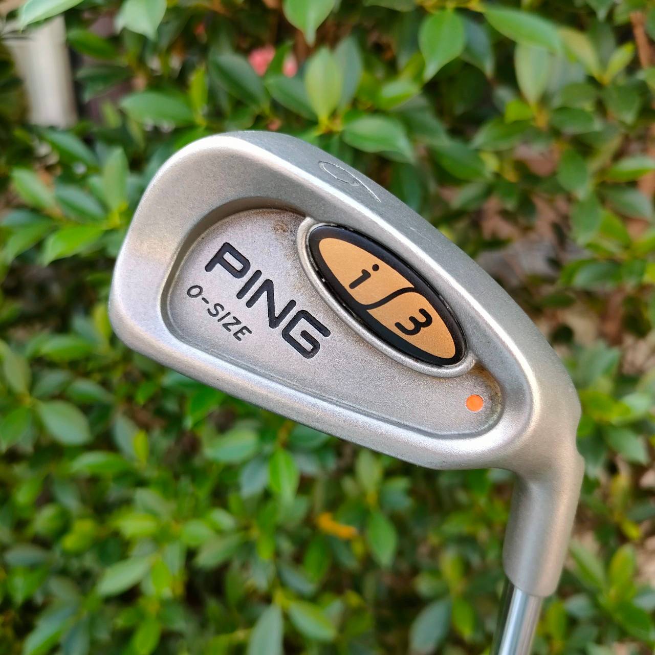 เหล็ก 6 PING i3 O-SIZE จุดส้ม ก้าน CUSHIN ของดี ร่องหน้าไม้ดีมาก สุดยอดวัสดุ ใบใหญ่ตีง่าย จุดส้ม เหมาะกับคนเอเชีย ตัวไม่สูงมาก