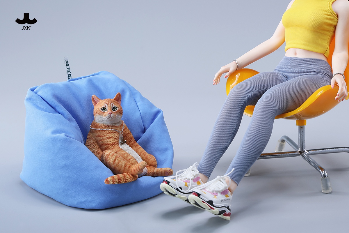 [สั่งจอง] JXK 1/6 : Lazy Cat Figurine V9