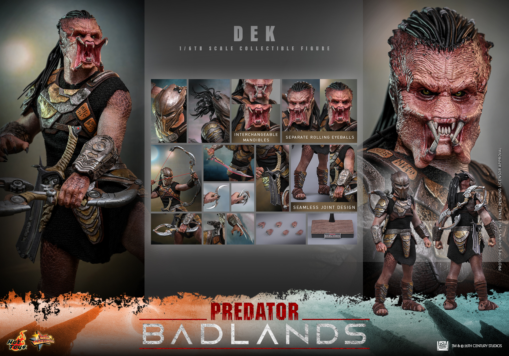 [สั่งจอง] Hot Toys 1/6 : Predator: Badlands