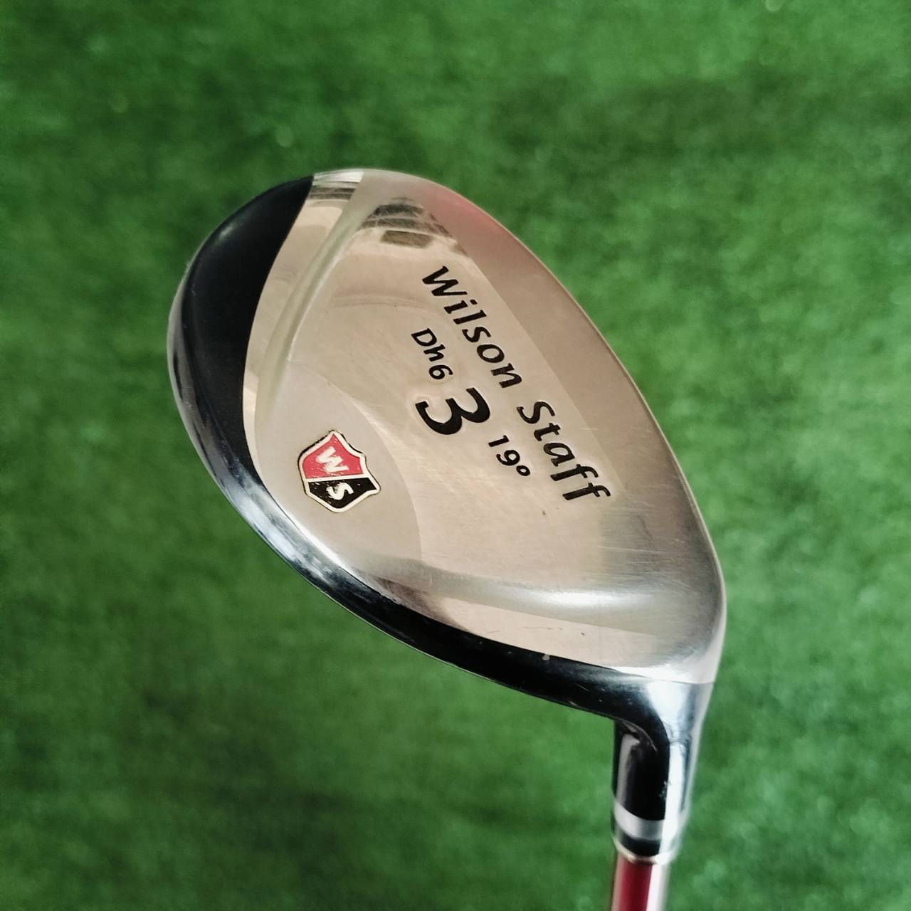 U3 WILSON STAFF Dh6 องศา 19 ก้าน NANO TECNOLOGY FLEX R กริพ GOLF PRIDE อย่างดีเลยค่ะ ไม้กอล์ฟพรีเมี่ยมมือสอง ของแท้ By NakaraLuxurious
