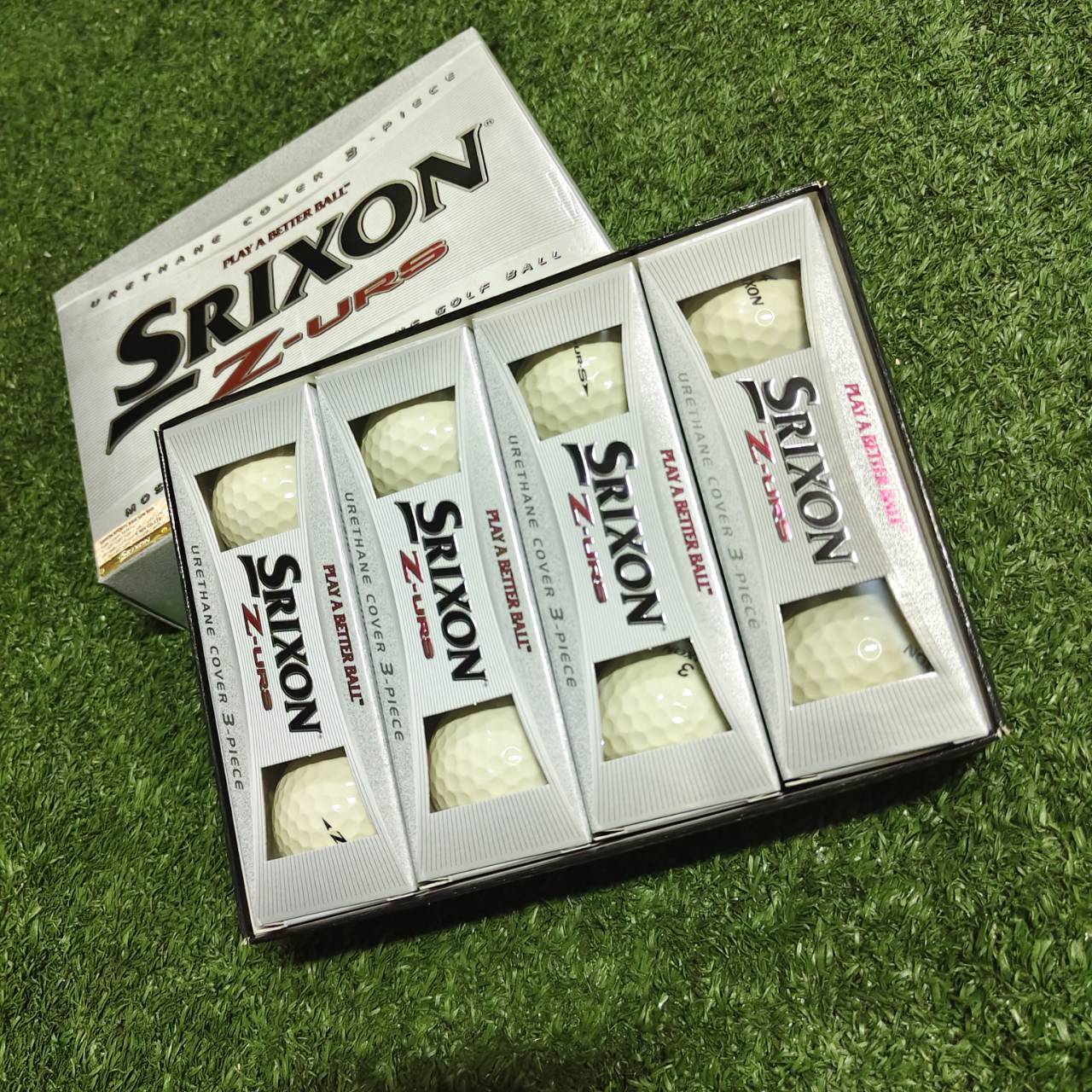 ลูกกอล์ฟ Srixon Z-URS เป็นลูกกอล์ฟระดับทัวร์ประสิทธิภาพสูงแบบ 3 ชิ้น (3-piece construction)