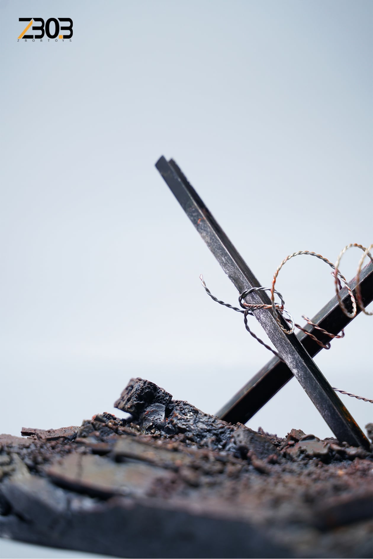 [สั่งจอง]ZBOBTOYS Z2110 1/6 : Ruined Oil Drum Platform