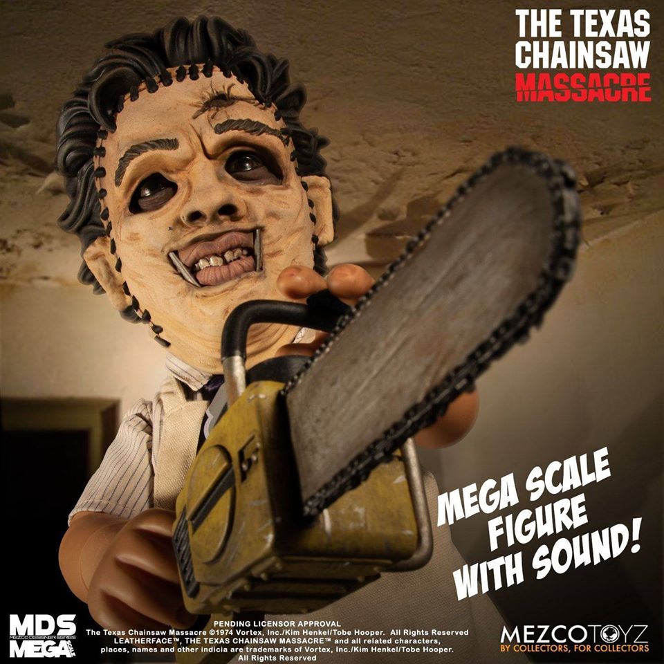 [สั่งจอง]Mezco Toyz MDS MEGA SCALE The Texas Chainsaw Massacre (1974) : Leatherface With Sound