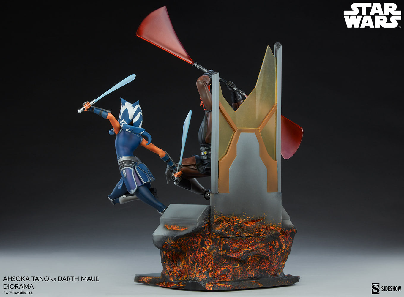 [สั่งจอง]Sideshow Collectibles 200619 : Ahsoka Tano VS Darth Maul
