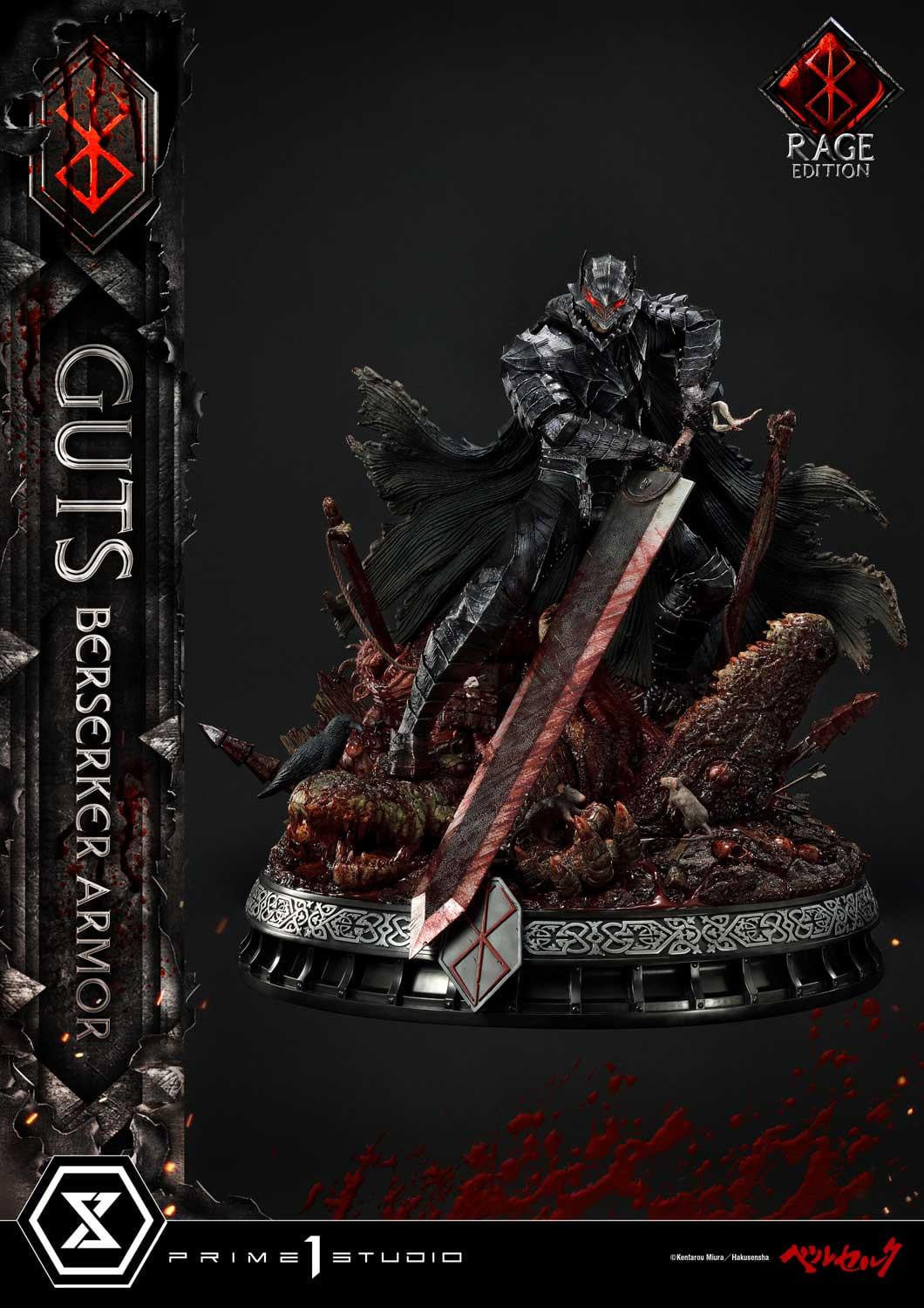 [สั่งจอง]Prime 1 Studio UPMBR-18: Guts Berserker Armor Rage Edition [Standard Ver.]