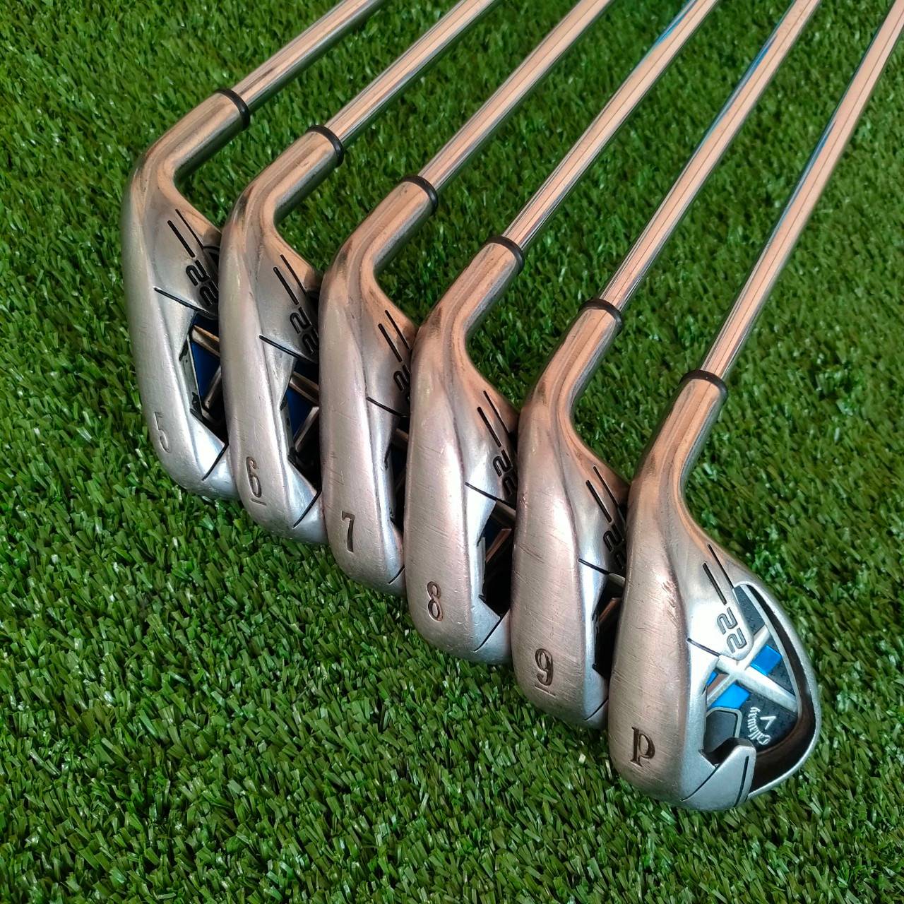 ชุดเหล็ก CALLAWAY X 22 มีเหล็ก 5-9 เเละ PW ก้าน NS PRO 95 FLEX R