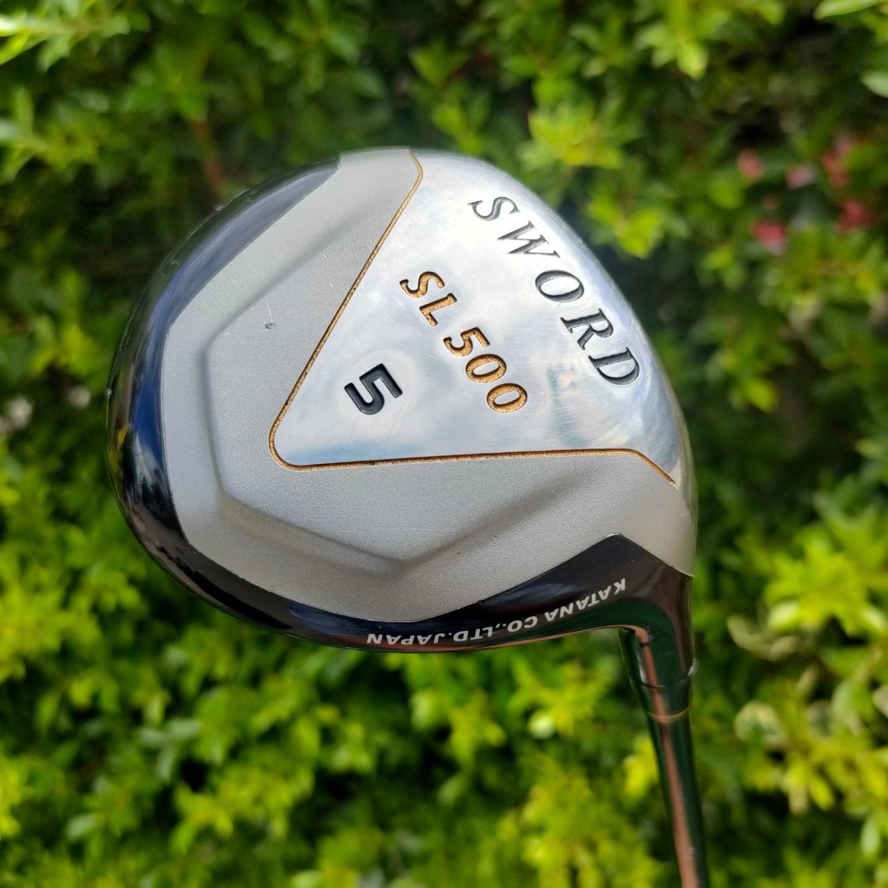 FW5 KATANA SWORD SL 500 ก้าน SL -5000 FLEX R ก้านเบาแค่ 50 กรัม พรีเมี่ยมญี่ปุ่น ตีไกลๆ หน้าไม่บางมาก มีขีด ทำให้ตีตรงขึ้น ลดการสปินข้าง ไม้กอล์ฟมือสอง ของแท้ BY NakaraLuxurious