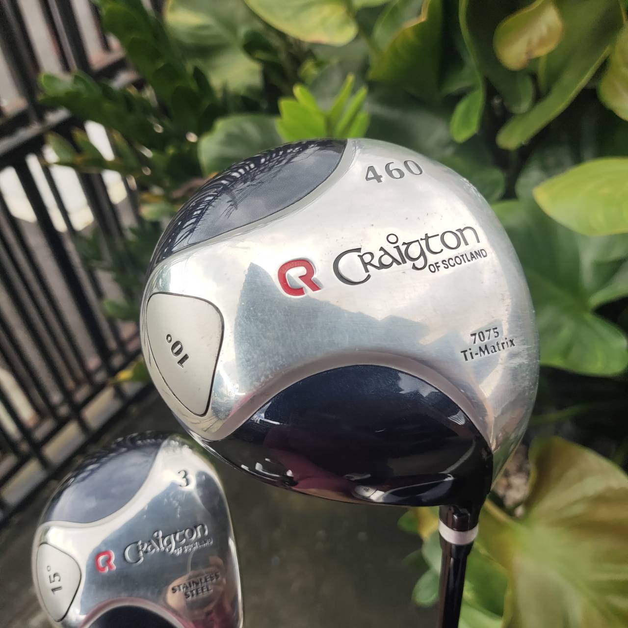 ไม้กอล์ฟครบชุด CRAIGTON OF SCOTLAND พร้อมออกรอบ หัวไม้เบต้าไทเทเนี่ยมตีไกลมาก ได้ถึง 4 หัว