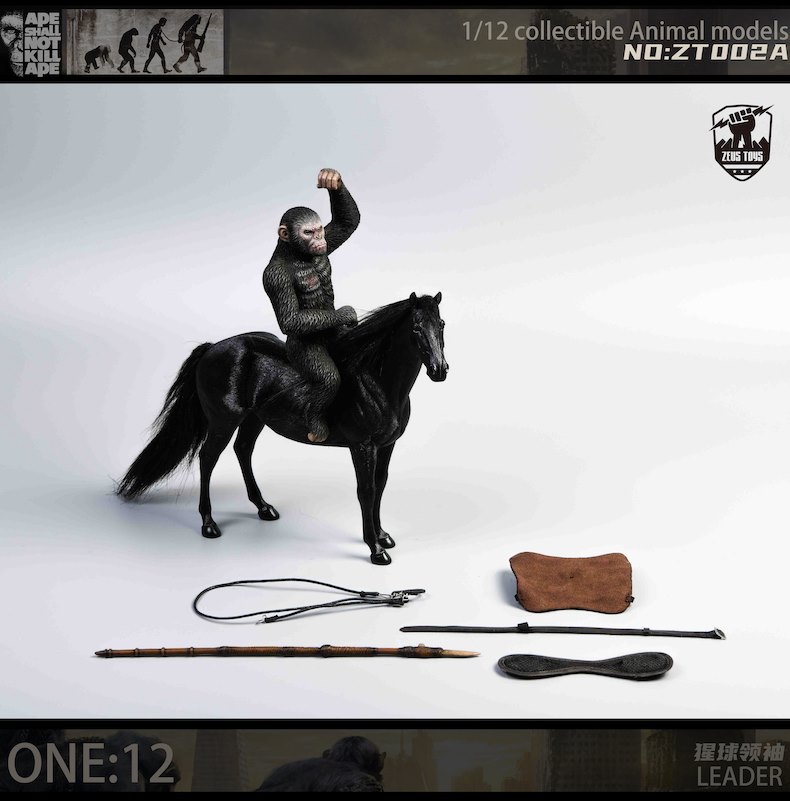 [สั่งจอง]Zeus Toys ZT002 1/12 : Gorilla Leader