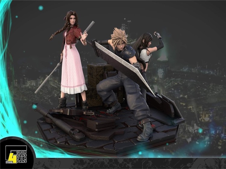 [สั่งจอง]F4 Studio 1/4 : Final Fantasy 7 - Cloud / Aerith / Tifa