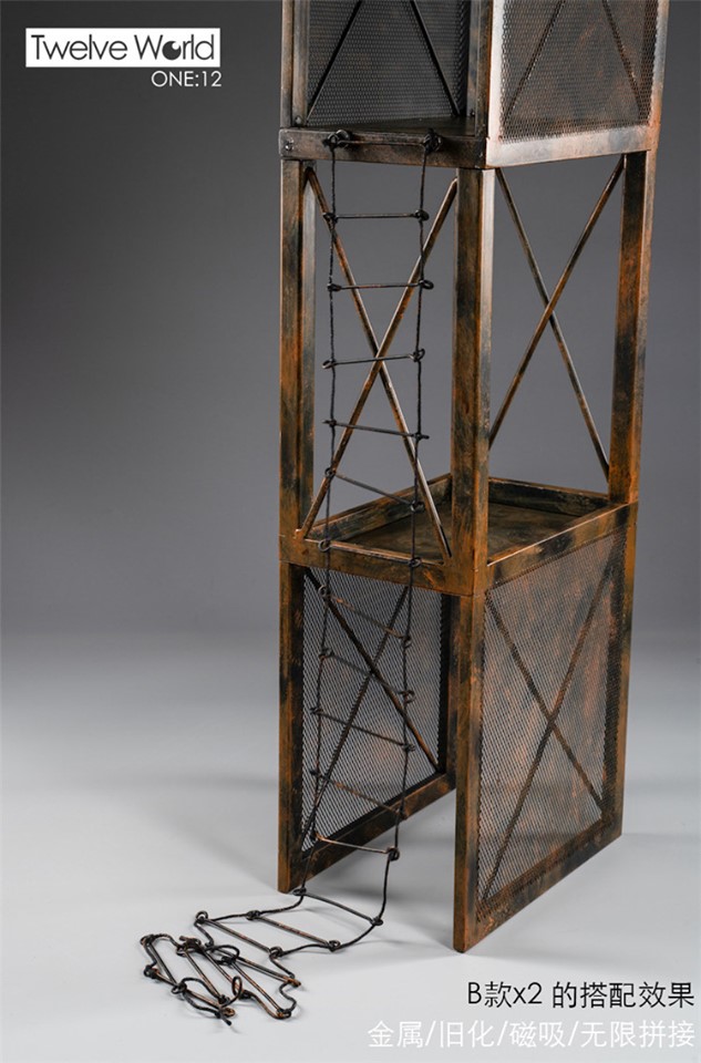 [สั่งจอง]TWTOYS TW1907 A/B/C 1/12 Abandoned Factory Scene