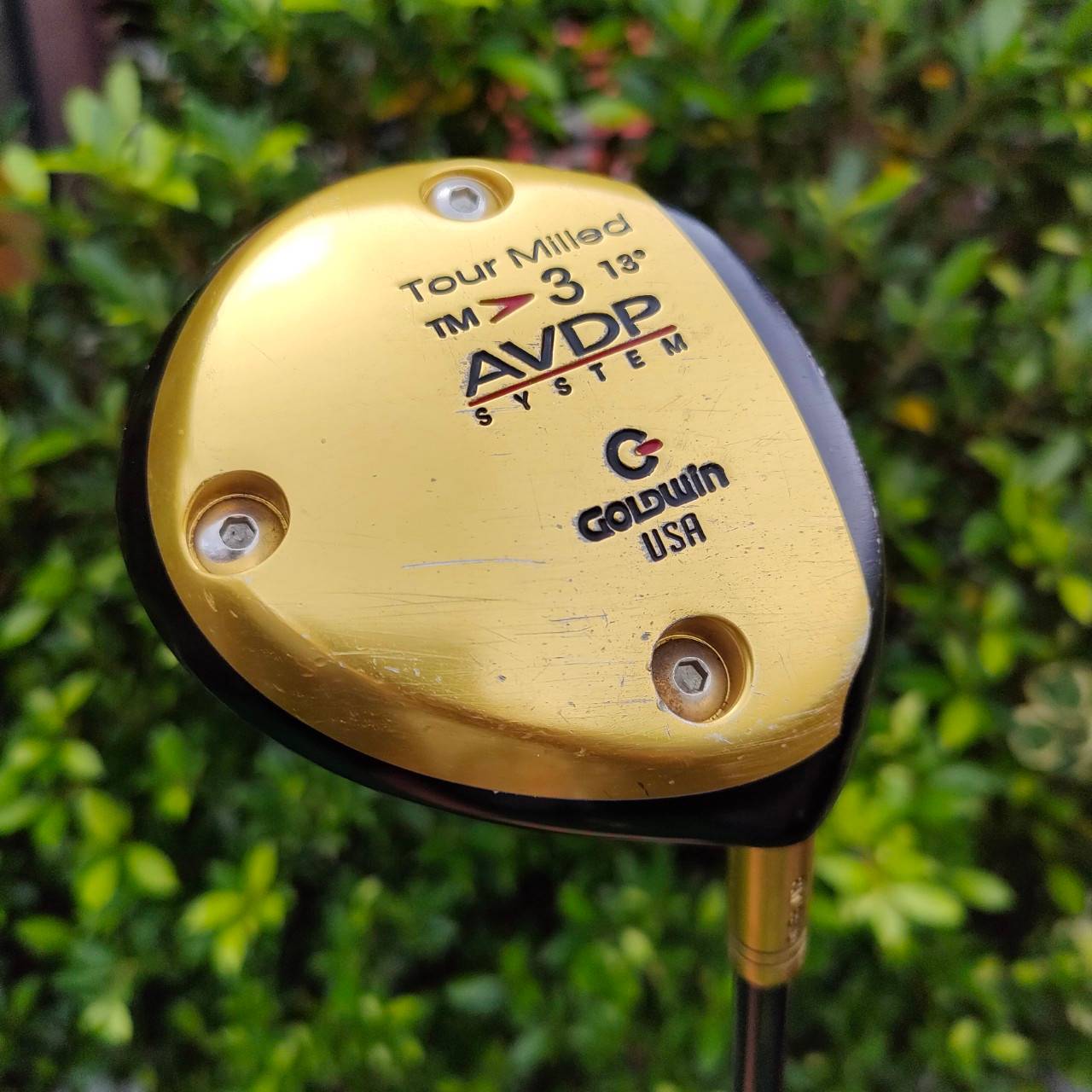 FW 3 GOLDWIN TOUR MILLED AVDP SYSTEM ก้าน AVDP SYSTEM FLEX FIRM องศา13 สีทองสวยคลาสสิค ตีง่าย ตีไกลมากๆครับ