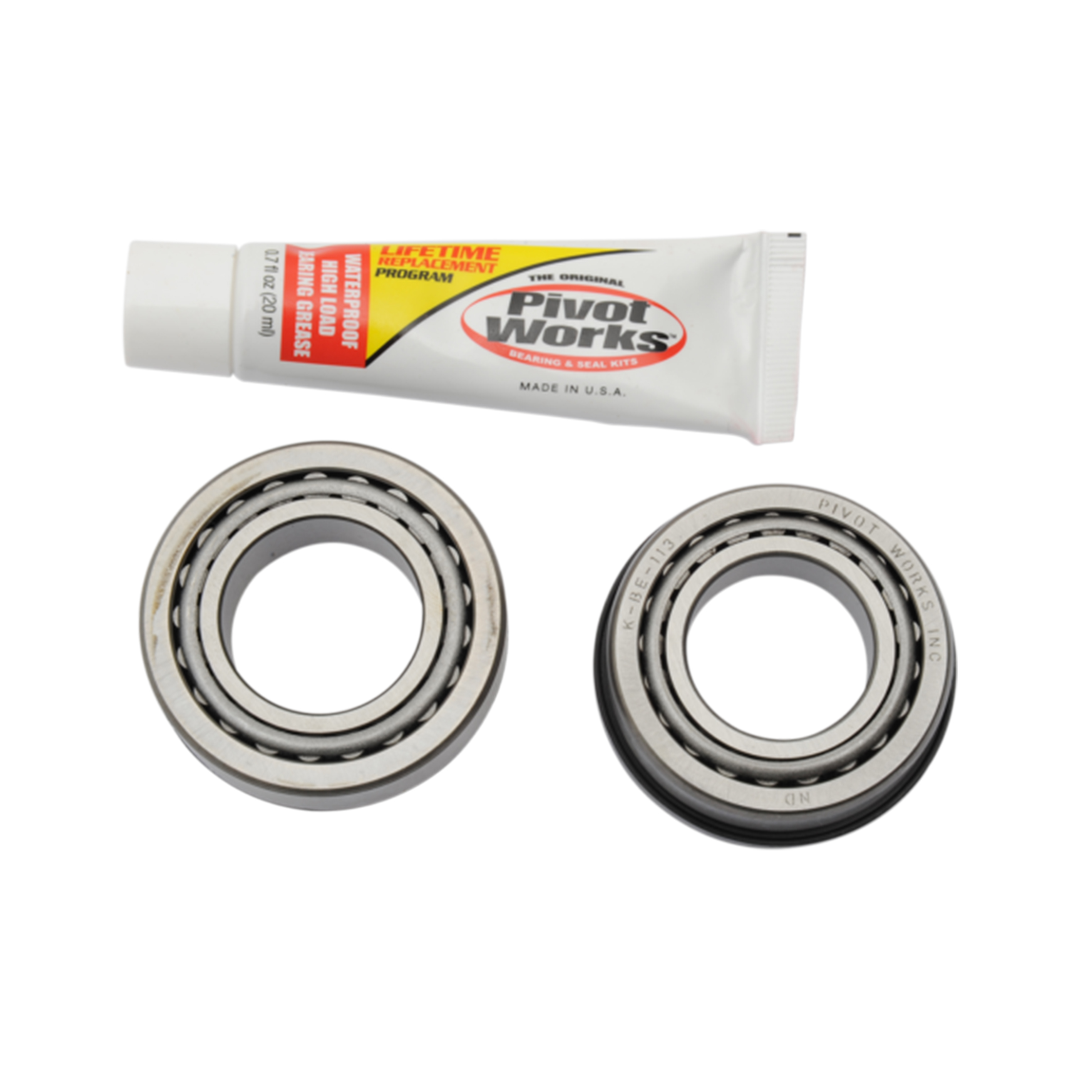 ลูกปืนคอ Pivot Works Steering Stem Bearing Kit - KX125 92-07, KX250 04-16, KX250F 06-16, KX450F, 04-06 RMZ250