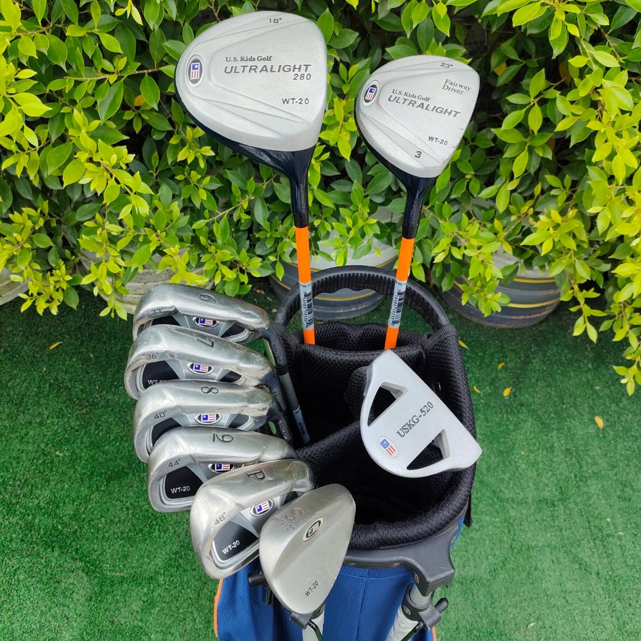 ** ไม้กอล์ฟสำหรับเด็ก ** FULLSET U.S KIDS GOLF ULTRALIGHT WT-20 51