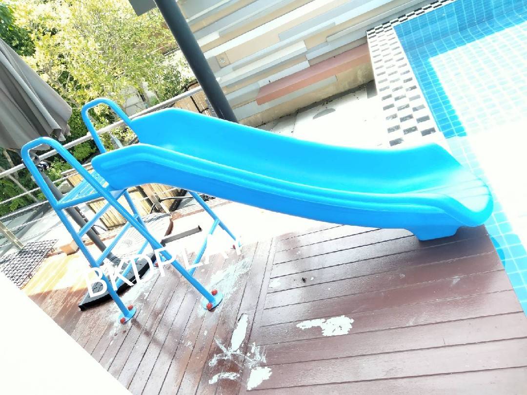 ส่งฟรี สไลเดอร์โครงเหล็ก สไลเดอร์สูง70ซม. , รางสไลเดอร์สนามเด็กเล่น ขอบสระน้ำ กระดานลื่นนำเข้า, ของเล่นสนาม, เครื่องเล่นสนามกลางแจ้ง พร้อมส่ง