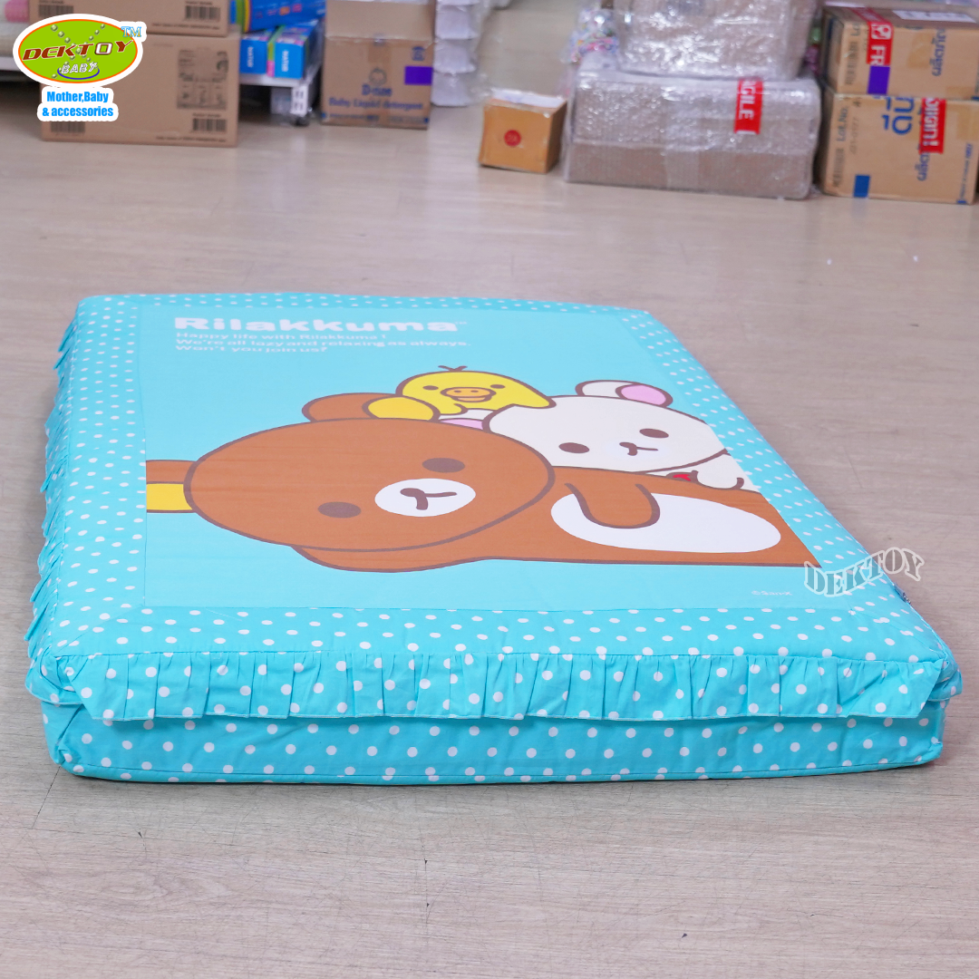 Papa ปาป้า ที่นอนเด็กเบาะฟองใย ริลัคคุมะ ไซส์ใหญ่พิเศษ นุ่มนิ่ม รุ่น RLK-H08