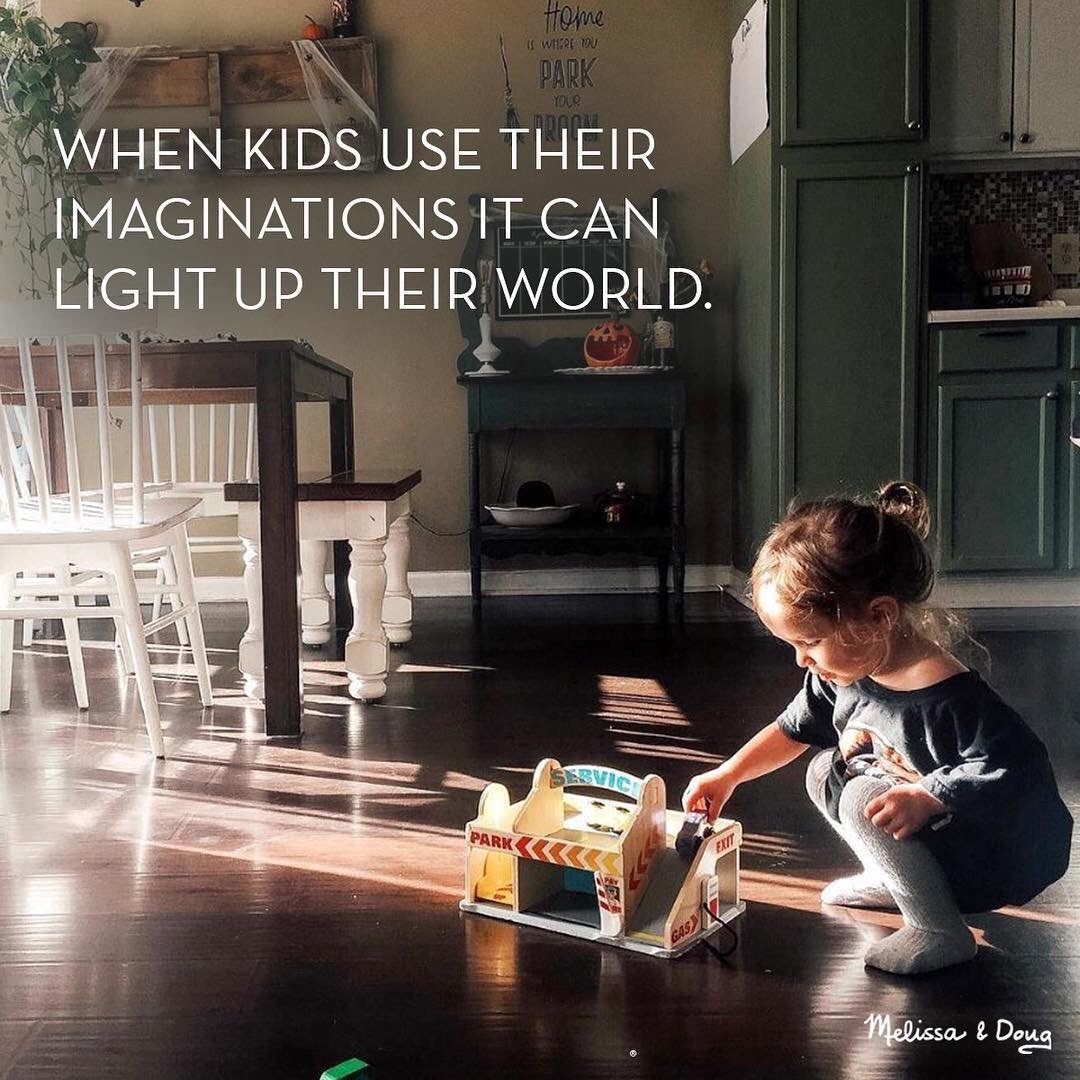 ที่จอดรถ ที่ล้างรถ Melissa & Doug Service Station Set รุ่น 9271 ของเล่นเสริมพัฒนาการเด็ก