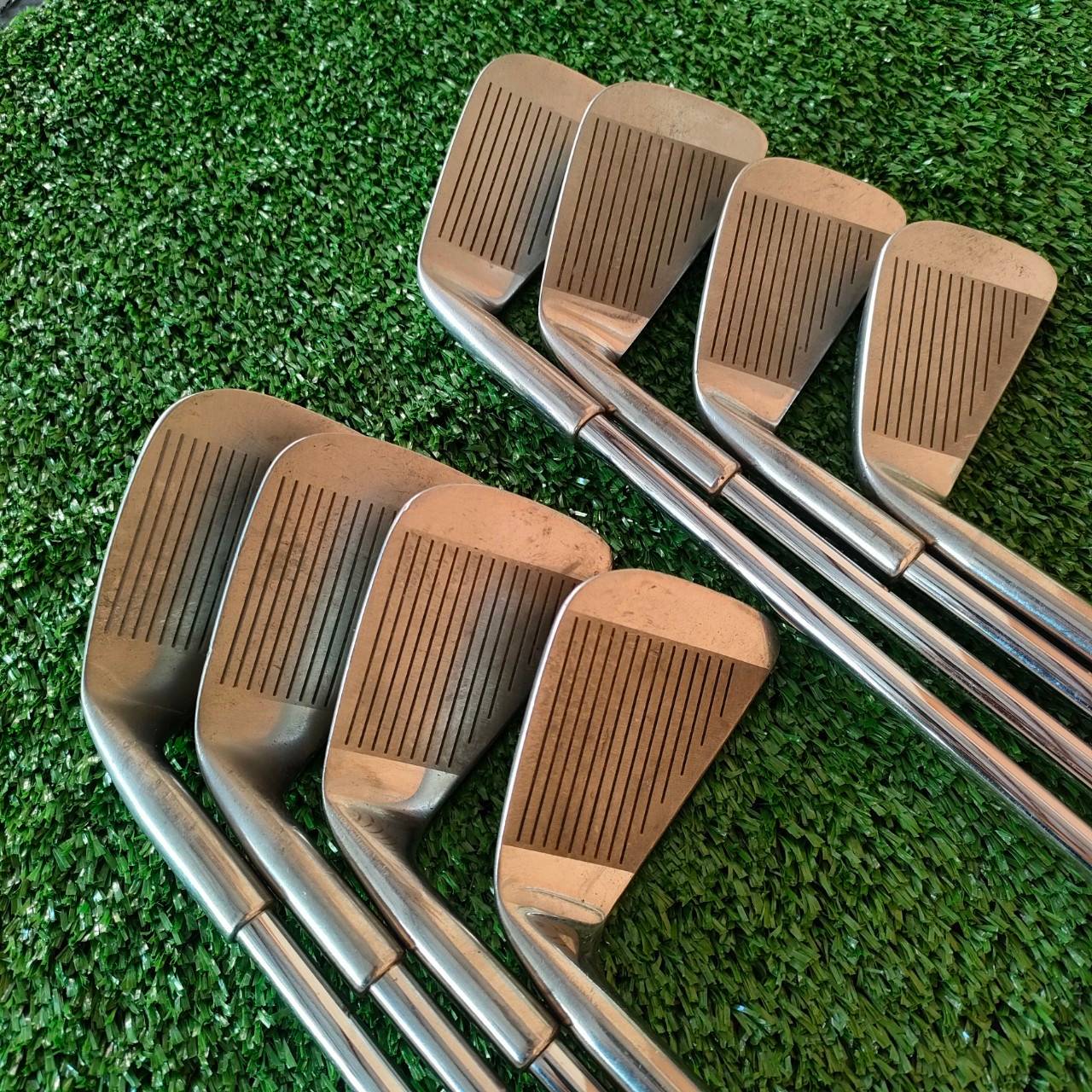 ชุดเหล็ก DAIWA GK TRYPOWER EXTRA มีเหล็ก 4-9 เเละ PW SW ก้าน BALA POWER FLEX R ใบ CAVITY ตีง่ายครับ