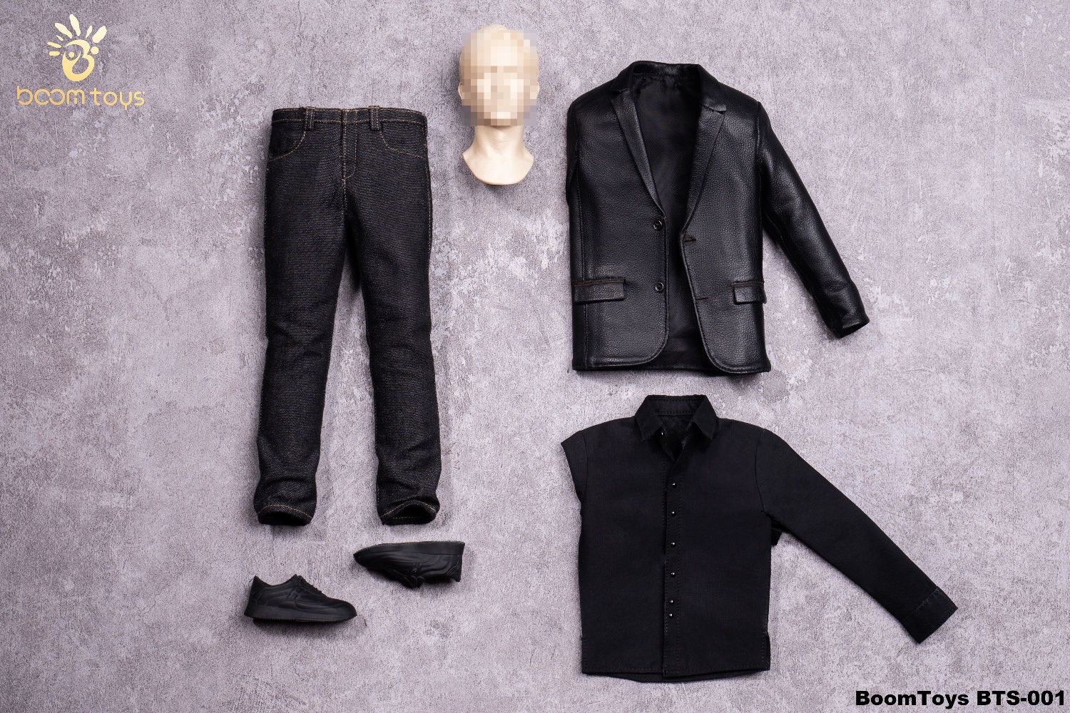 [สั่งจอง] BOOM TOYS BTS-001 1/6 : Infernal Affairs Chen Yongren - Genuine Leather Clothing Set
