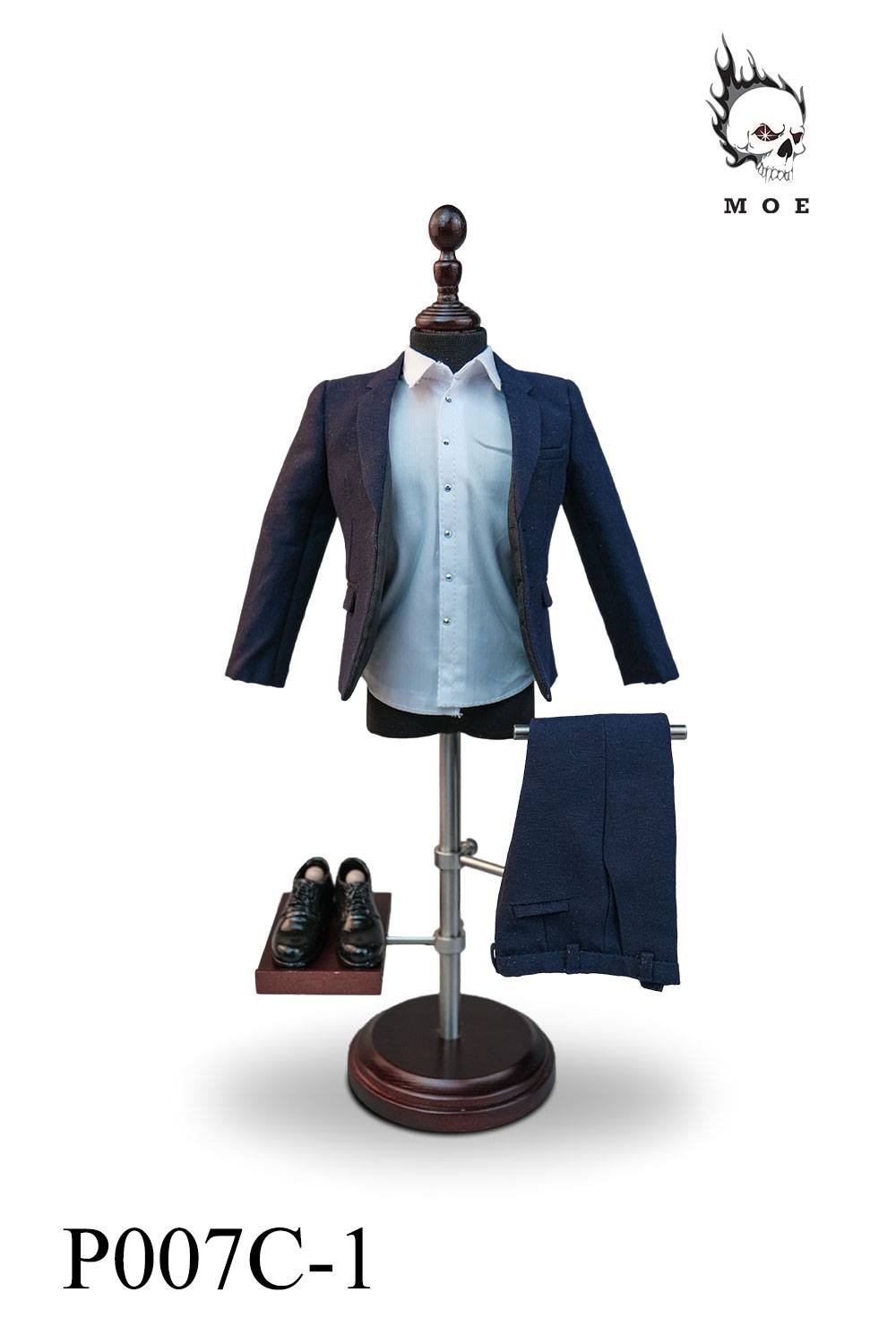 [สั่งจอง]MOETOYS P007A/B/C 1/6 : Mens Head Sculpt & Narrow Shoulder Suit