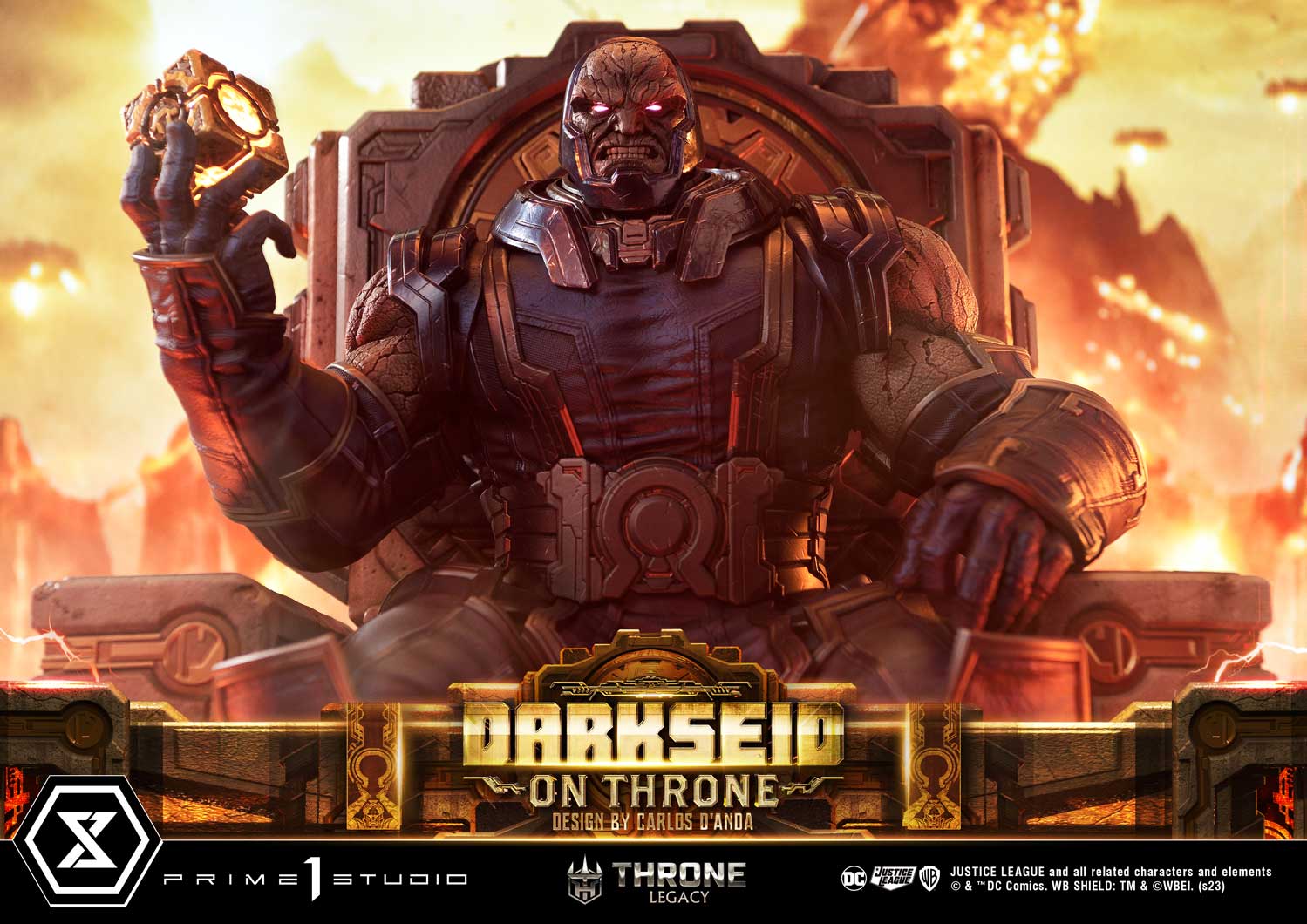 [สั่งจอง] Prime 1 Studio : Darkseid on Throne (Design by Carlos D'Anda)