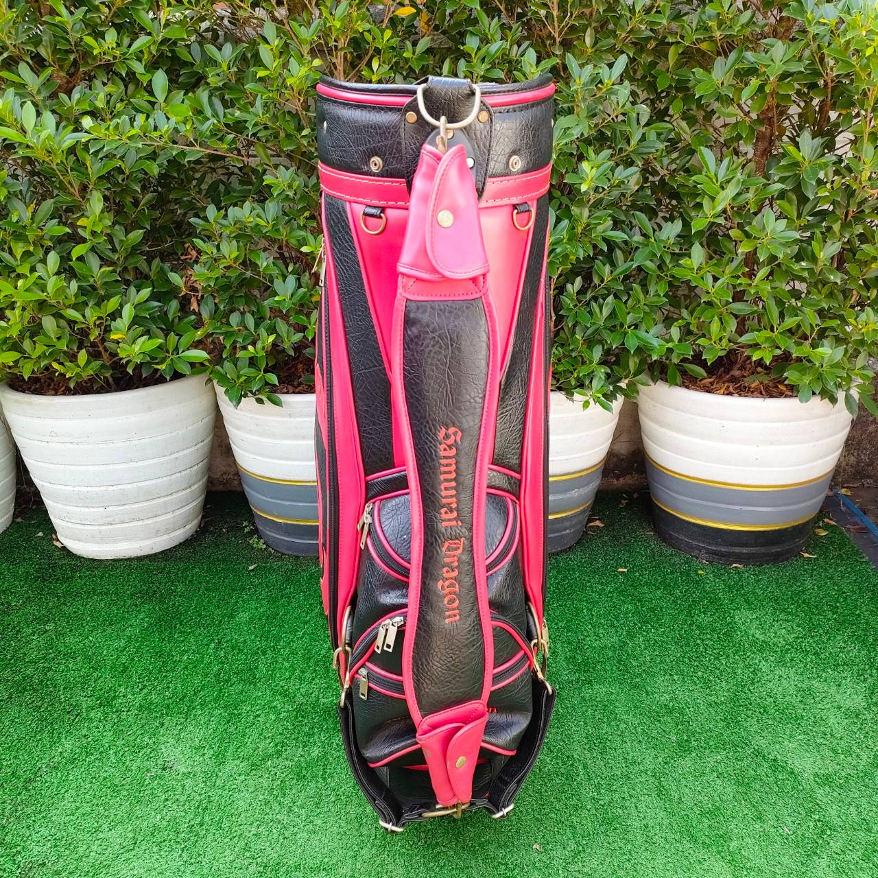 ถุงกอล์ฟ SAMURAI -DRAGON มือสอง ของแท้ ถุง Tour 9 นิ้ว ลายสวยมากๆ ดุดันมากครับ