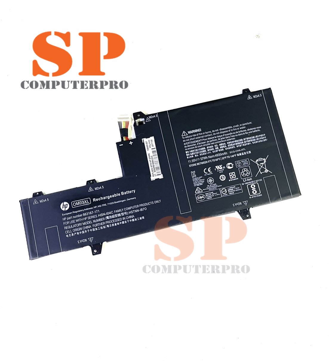 HP BATTERY แบตเตอรี่ของแท้ HP EliteBook x360 1030 G2 Series