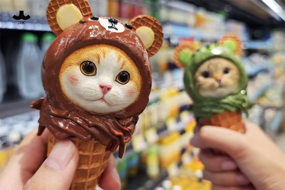 [สั่งจอง] JXK : Kitty Cone Figurine 2.0