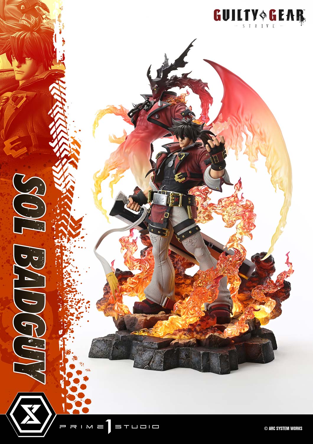[สั่งจอง]Prime 1 Studio UPMGG-03 : Sol Badguy (GUILTY GEAR -STRIVE-)