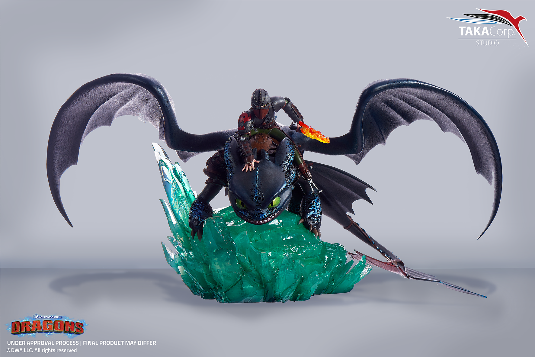 [สั่งจอง] Taka Corp : Toothless How to Train Your Dragon