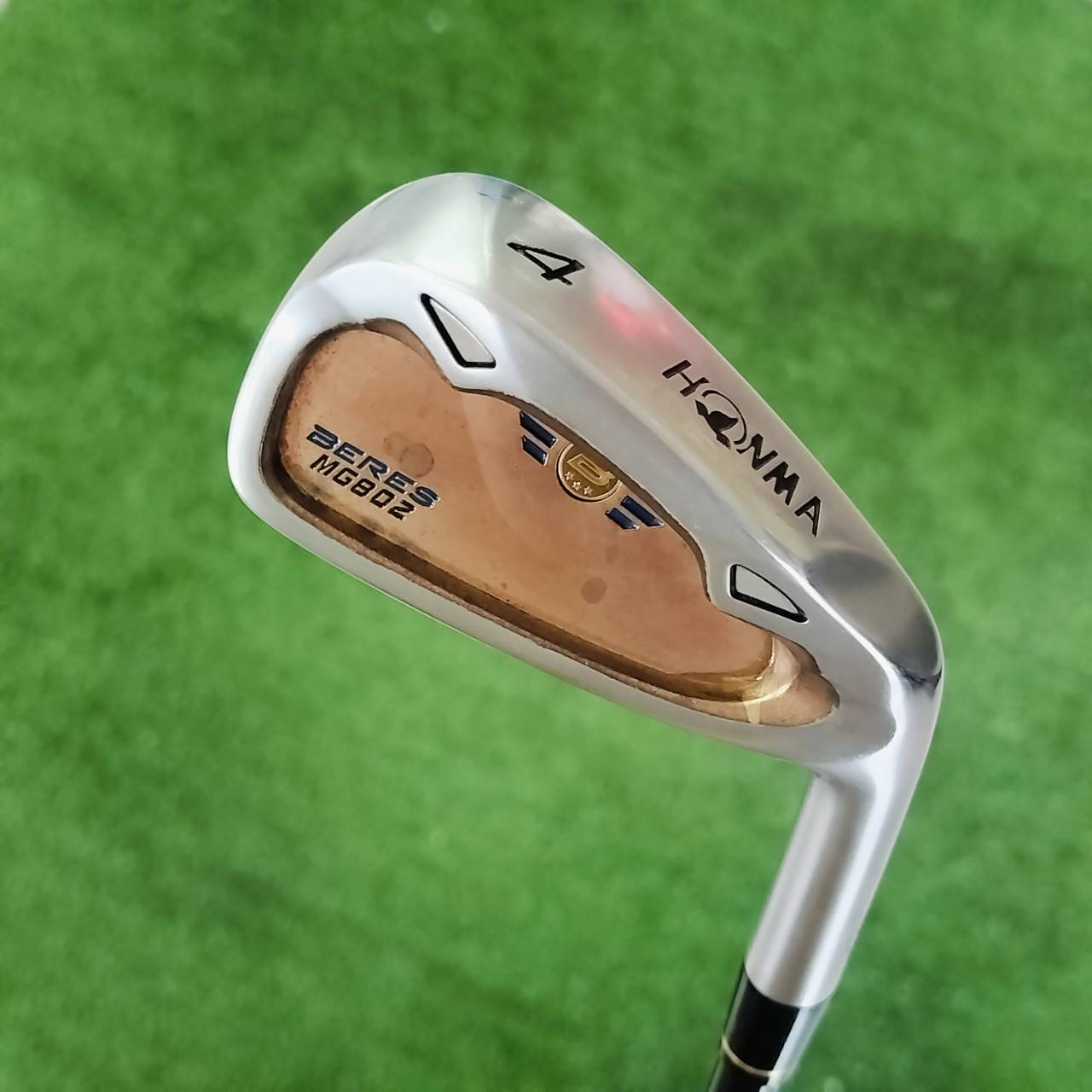 *** ก้านสามดาว แพงมากๆ!!! เหล็ก 4 HONMA BERES MG802 ก้าน ARMRQ UD45 FLEX R *3ดาว* MADE IN JAPAN SAKATA ไม้กอล์ฟพรีเมี่ยมมือสอง ของแท้ By NakaraLuxurious