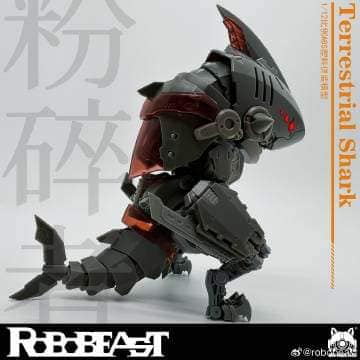 [สั่งจอง]Robobeast 1/12 : Terrestrial Shark [model kit] 15Cm