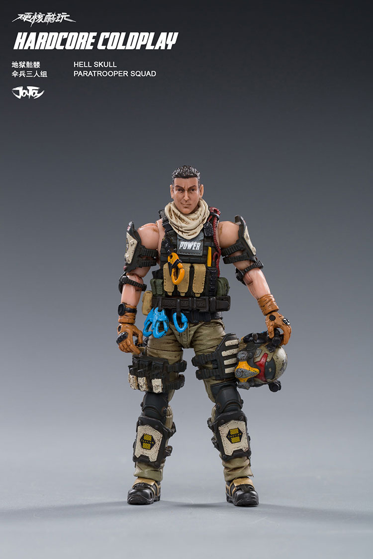 [สั่งจอง] JOYTOY 1/18 82011061 HELL SKULL PARATROOPER SQUAD