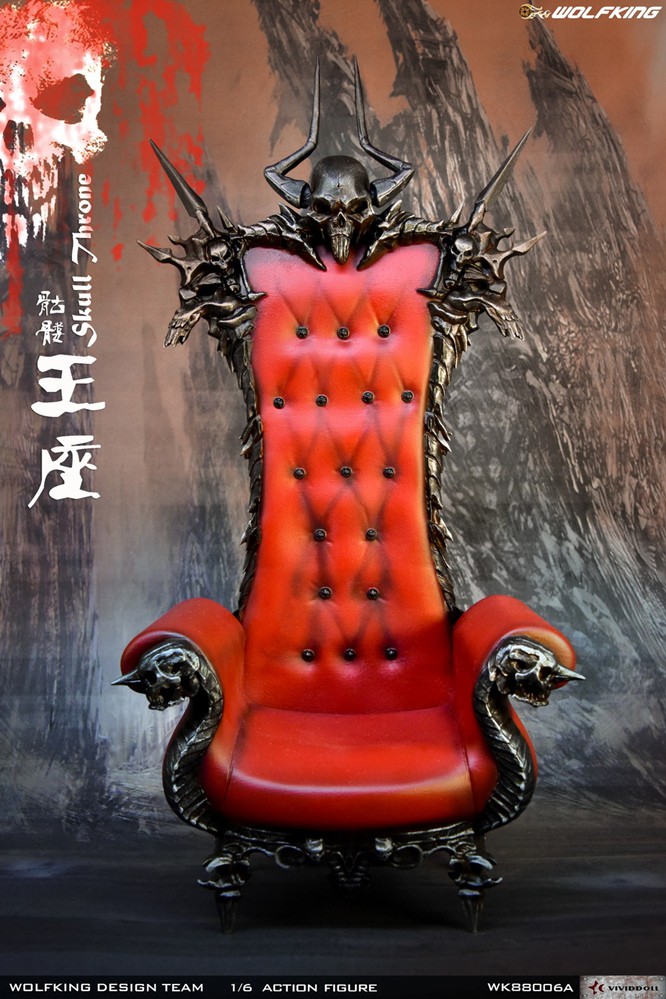 [สั่งจอง]WOLFKING WK88006A 1/6 : Skull Throne